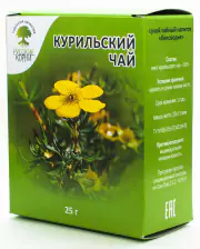 1Курильский чай (лапчатка кустарниковая) трава, 25 г