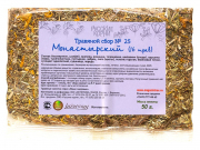 1Монастырский чай (16 трав) №25, 50 гр.