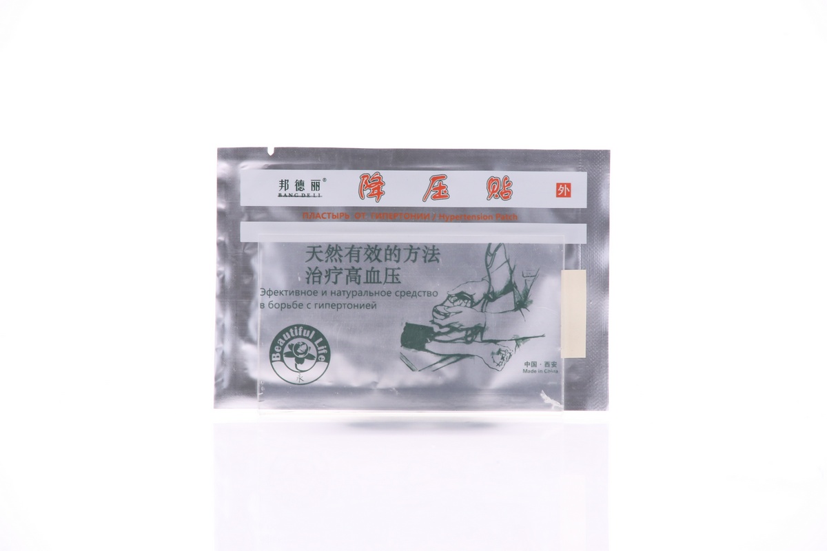 Пластырь от гипертонии китайский транcдермальный / Hypertension patch