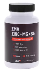 1Комплекс ZMA (Цинк + магний + B6)  капсулы № 120 Protein Company