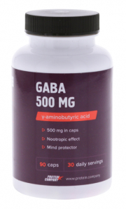 1ГАМК гамма-аминомасляная кислота капсулы № 90 Protein Company