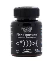 1Fish Протеин (рыбий жир и протеин). Комплекс аминокислот, 90 капсул