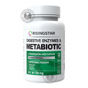 1Метабиотик Неозим (METABIOTIC) 60 капсул по 720 мг RISINGSTAR