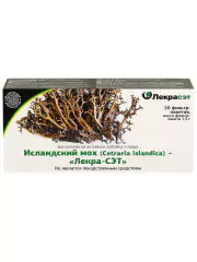 1Исландский мох в фильтр-пакетах 20 шт*1,5 гр. Лекра-Сэт