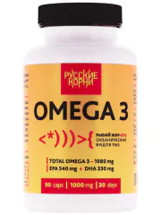 1Omega 3, капсулы 90 шт по 1000 мг ЕРА  180/DHA 110/Omega-3 47%