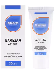 1Защитный бальзам для кожи "AltaiSPAS". Укусы насекомых, солнечные ожоги, аллергия, 30 мл.