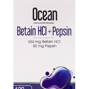 1Ферменты для желудка "Бетаин HCI + пепсин". При пониженной кислотности желудка, 120 таблеток по 700 мг