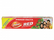 1Индийская зубная паста Dabur Red с имбирем, гвоздикой и мятой
