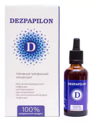 1Dezpapilon ("Дезпапиллон") от папиллом и бородавок (концентрат 50 мл) Сашера-Мед