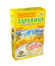 1Здравица каша Русские злаки (пшеница, рожь, гречка) 200 гр