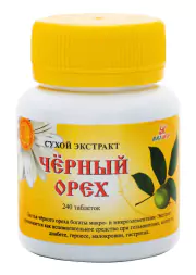 1Сухой экстракт Черного ореха (таблетки) 60 гр.