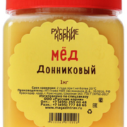 1Мёд донниковый 1 кг ПЭТ (Пасека Овсянникова Д.А.)