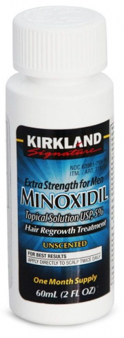 1Миноксидил (Minoxidil) для роста волос 60 мл. Kirkland