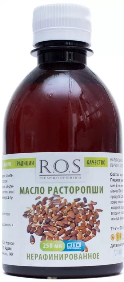 Масло расторопши,