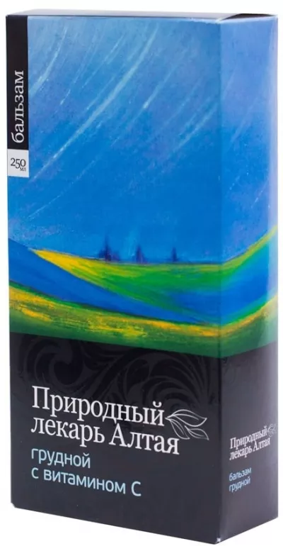 Грудной. Бальзам «Природный лекарь Алтая», 250 мл