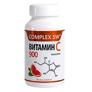 Витамин C 900 + А, D3, Е, селен 60 капсул по 610 мг