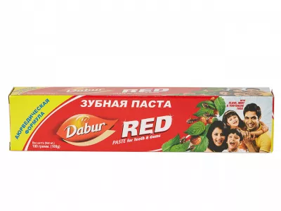 индийская зубная паста dabur red
