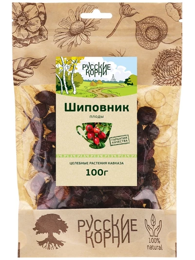 Шиповник плоды, 100 г