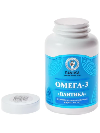 Омега-3 в капсулах (180 штук по 0,3 г)