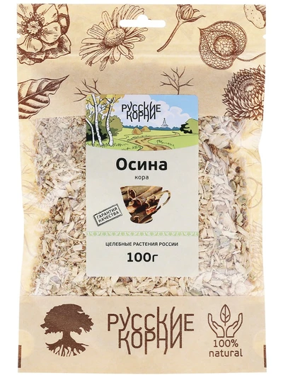 Осина кора, 100 г