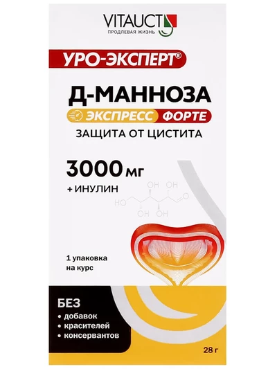 Д-Манноза Экспресс Форте от цистита, 28 г