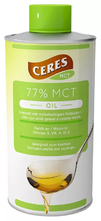 Масло CERES МСТ 77% для кетодиеты 500 мл (Германия)
