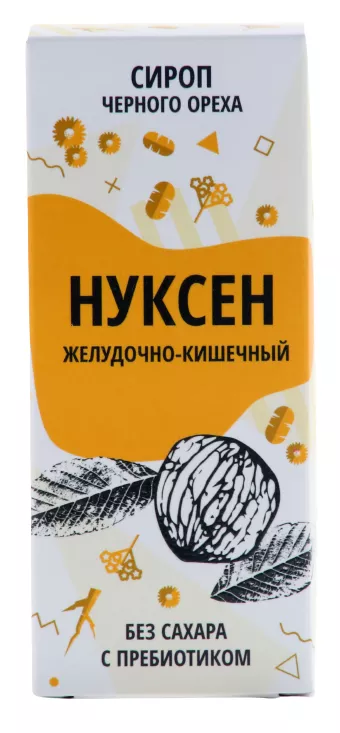 Сироп черного ореха Нуксен «Желудочно-кишечный» 125 мл. Фитэко