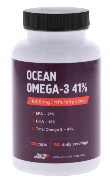 Омега-3 капсулы № 100 по 1000 мг. Protein Company