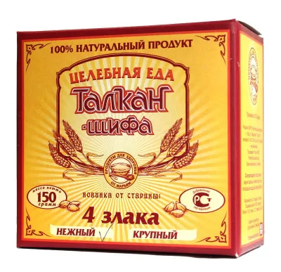 Талкан (каша) «4 злака нежный», 150 гр.