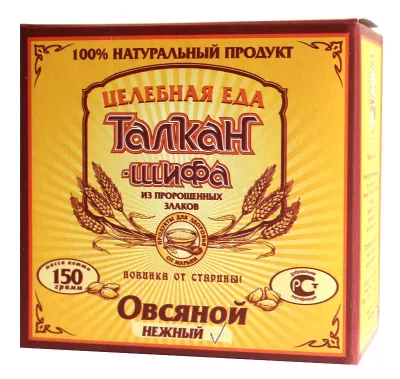 Талкан (каша) «Овсяной нежный», 150 гр.