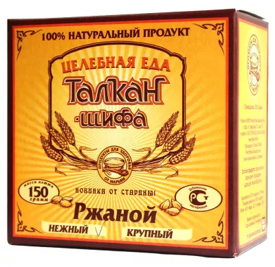 Талкан (каша) «Ржаной нежный», 150 гр.