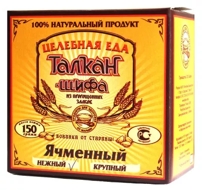 Талкан (каша) «Ячменный», 150 гр.