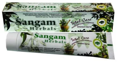 Зубная паста (Sangam Herbals) 100 гр.