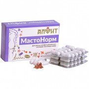 Купить таблетки для молочных желез МастоНорм, МастоНорм таблетки от мастопатии цена 340 руб в фито-аптеке 