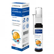 Витамин D3 с клубникой 500МЕ (спрей 20 мл), RISINGSTAR