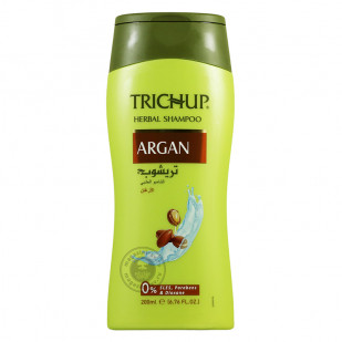 Шампунь для волос с Аргановым маслом, 200 мл (Тричуп, Индия)