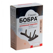 Капсулы «Секрет бобра» с пантами марала - восстановление купить в Москве