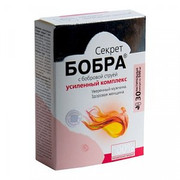 Капсулы «Секрет бобра» с бобровой струёй купить в Москве