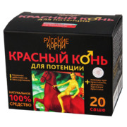 Красный конь (для потенции) саше 5 гр. - купить по низкой цене в фито-аптеке Русские Корни