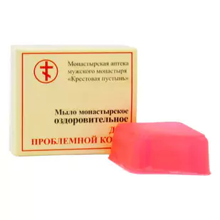 Мыло монастырское «Для проблемной кожи» Солох Аул 30 гр. Бизорюк