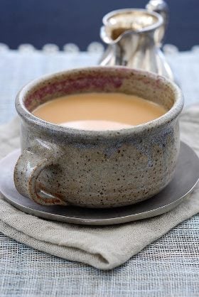 Казахский чай с молочным вкусом